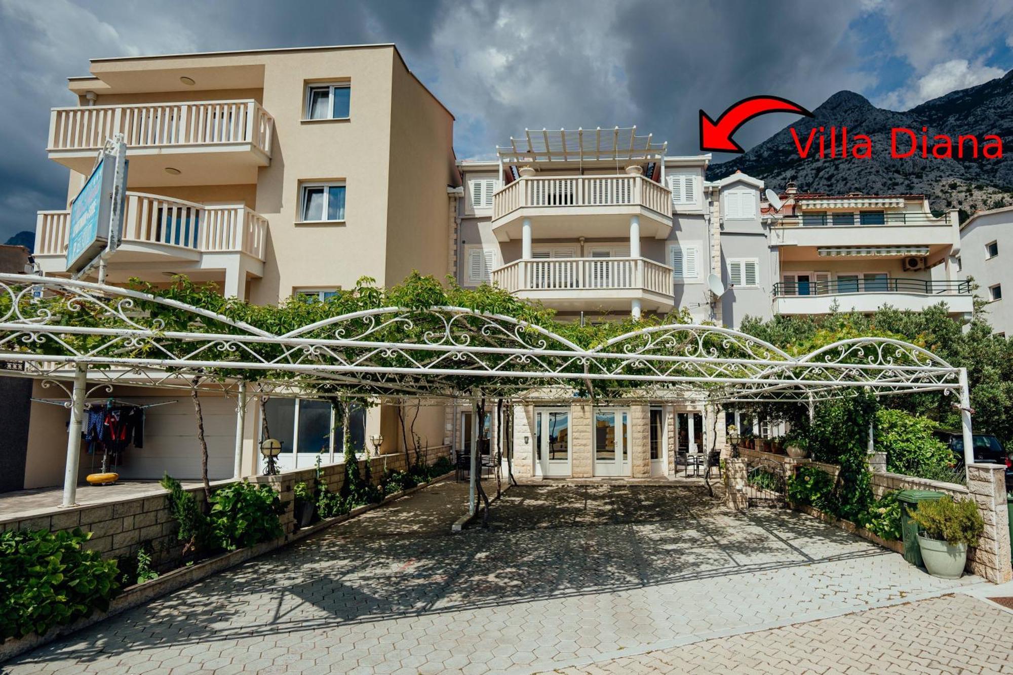 Guesthouse Villa Diana 마카르스카 외부 사진